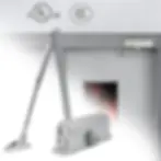 Miniaturbild: 25-85KG Closing Automatic Door Closer Hydraulic Adjustable Speed Positioning Doo