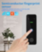 Miniatura: Video Intercom Access Control Keypad Visual Doorbell Tuya Smart WiFi RFID Digit 