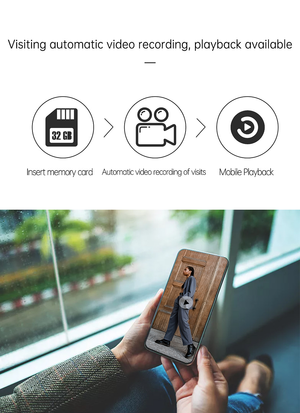 Miniatura: Hayway 1080P Tuya Video intercom System Wireless WiFi Video Door Phone For Home 