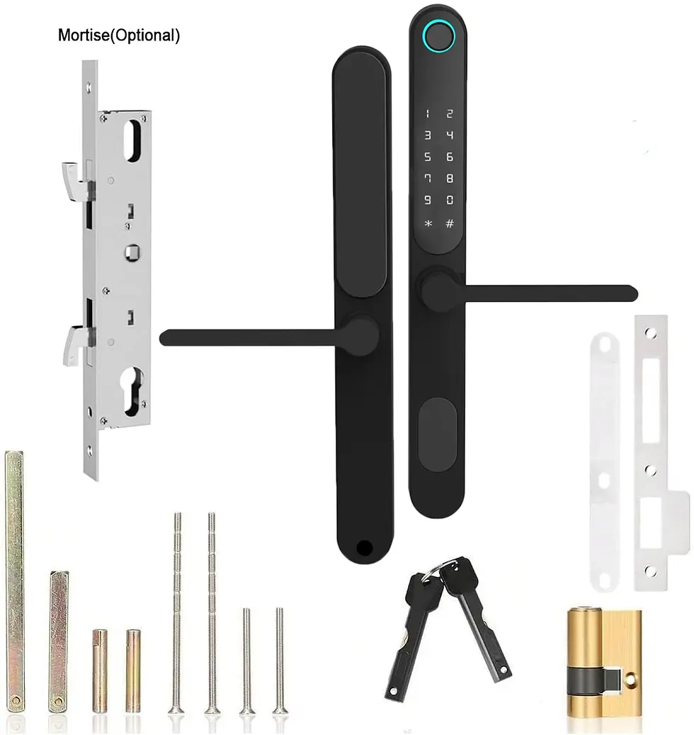 Miniatura: Tuya App Control Weatherproof Outdoor Keyless Smart Locks Bluetooth Digital  Alu