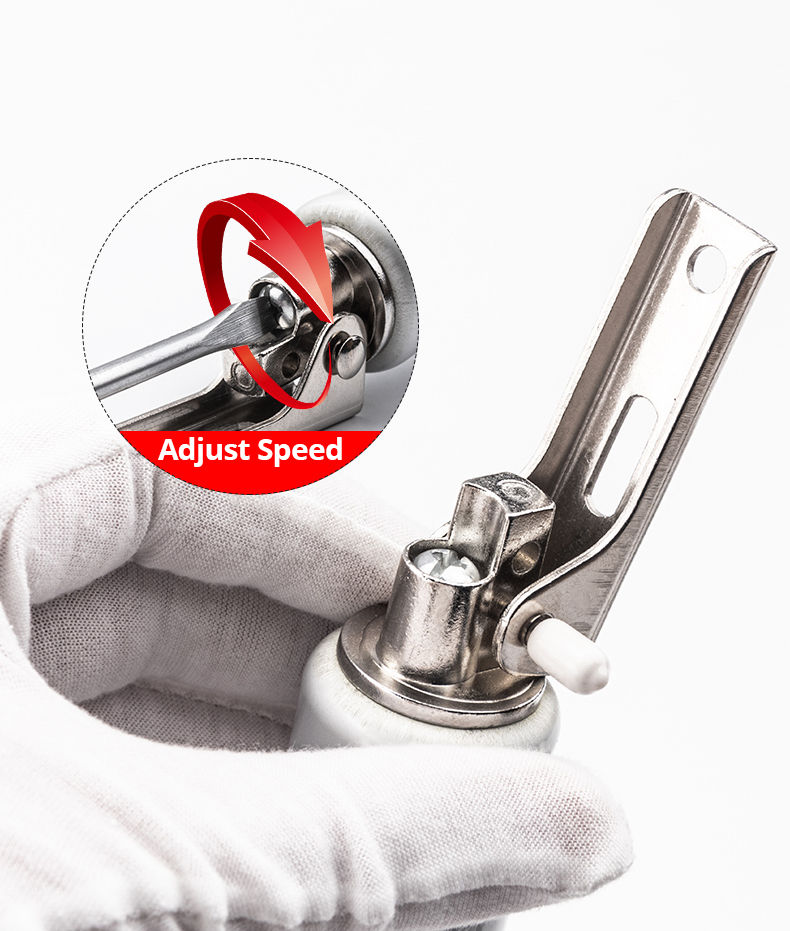 Thumbnail: KAK Pneumatic Automatic Door Closer 35KG Positioning Adjustable Speed Door Closi