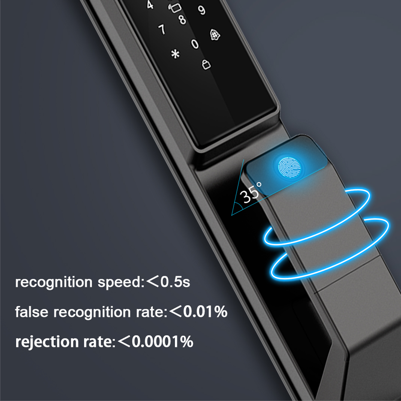 Thumbnail: Outdoor Waterproof Lock Wifi Tuya APP Remote Voice Intercom Electronic Door Loc