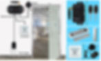 Miniatura: WiFi Tuya APP Door Access Control System Kit Wireless Remote Unlock Gate Door Op