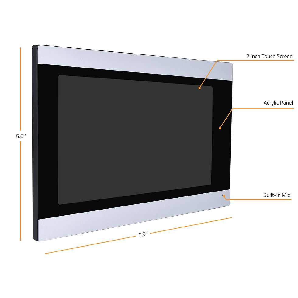 Miniaturbild: Wireless WiFi Video Intercom System 1080P Smart Video Doorbell for Home Touch Sc