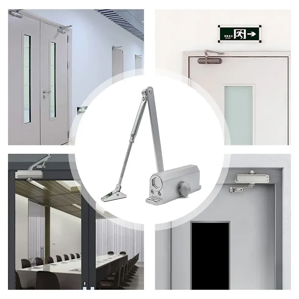 Küçük resim: Hydraulic Buffer Automatic Door Closer 40KG to 60KG Adjustable Speed Door Closin