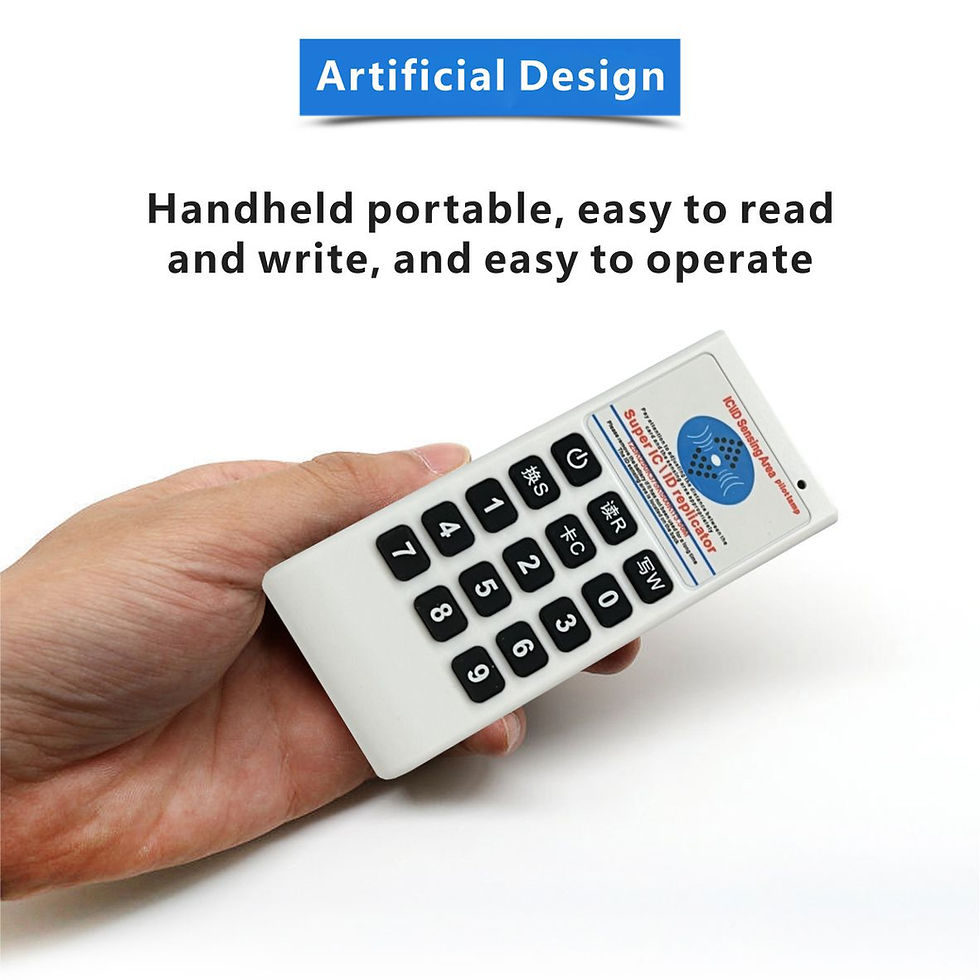 Thumbnail: Handheld Frequency 125Khz-13.56MHZ Copier Duplicator Cloner RFID NFC IC Card Rea