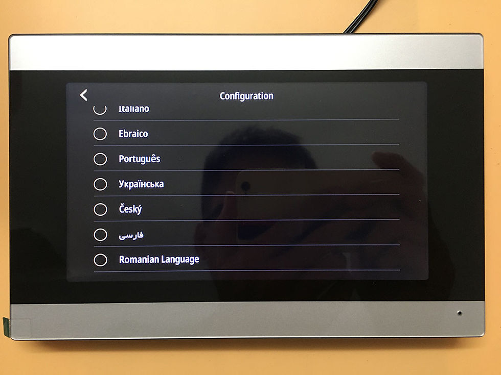 Miniature : 1080P 7 Inch Color Touch Screen Wireless Wifi Video Doorbell Smart TUYA Home Int