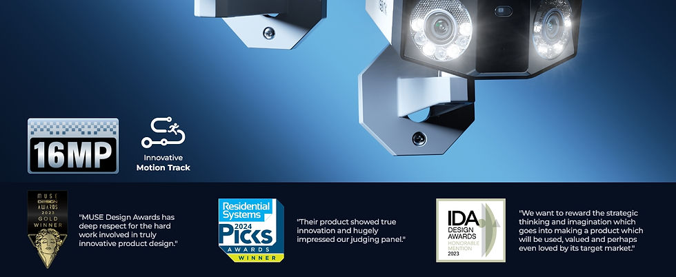 Thumbnail: Reolink 8K 16MP UHD Dual-Lens PoE Security Camera Duo 3 Series IP Camera 180° P