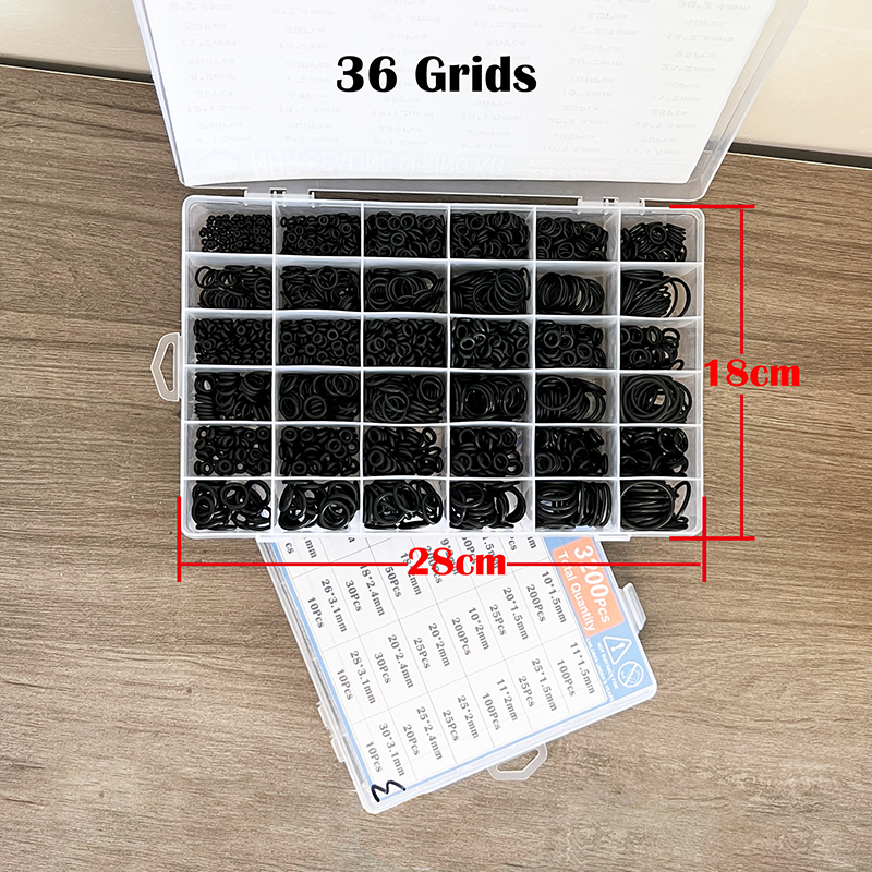 Thumbnail: O Ring NBR Seal Washer Plumbing Gasket Thickness 1/1.5/2.0/2.4/3.1/4.0 Nitrile B