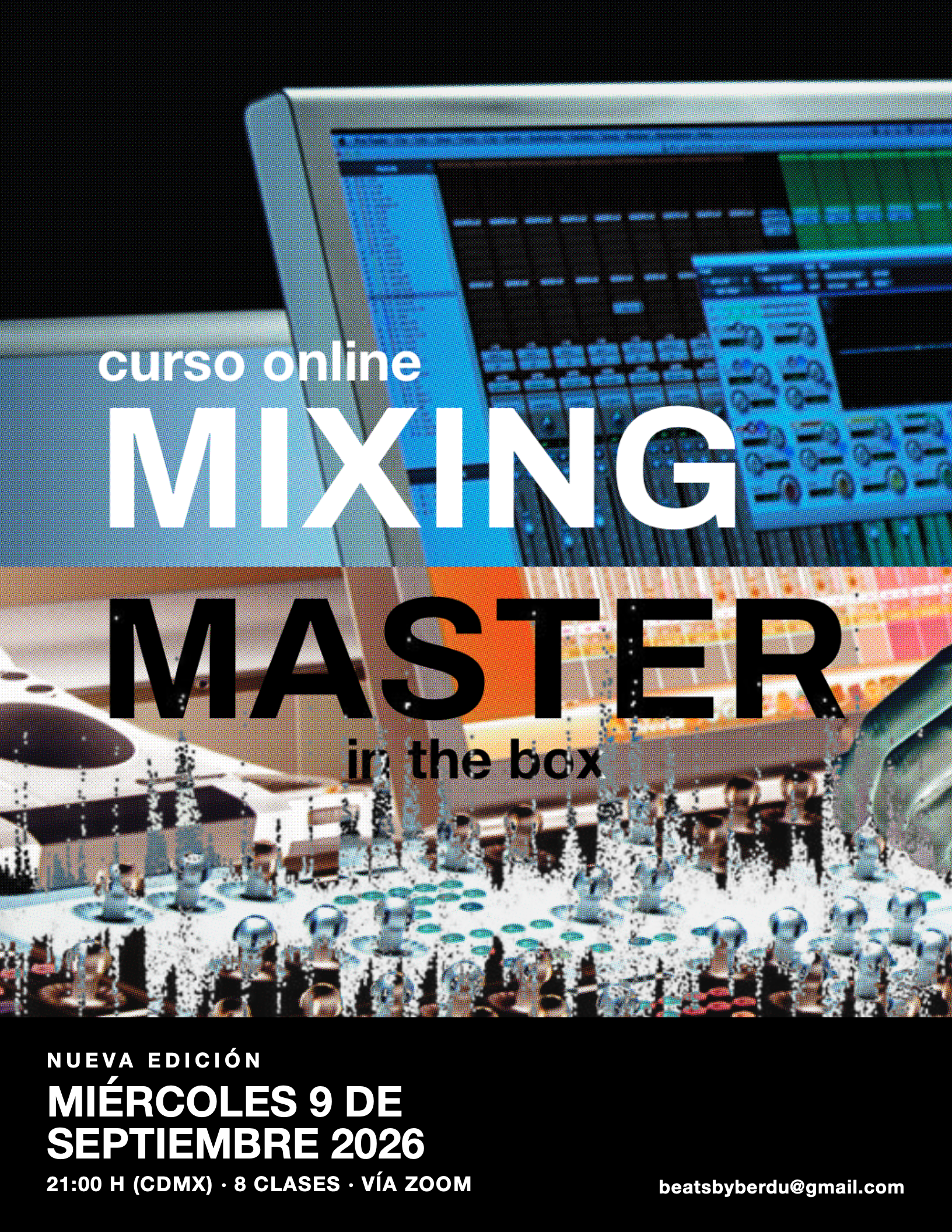 CURSO MIXING & MASTERING IN THE BOX (SEPTIEMBRE)