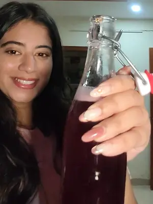 Aditi's Cranberry Probiotic Soda
