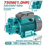 مضخة ماء توتال 1 حصان توتال TWP17506 — 2