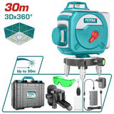 ليفل ليزر 3D خطوط خضراء توتال TLL255267 — 2
