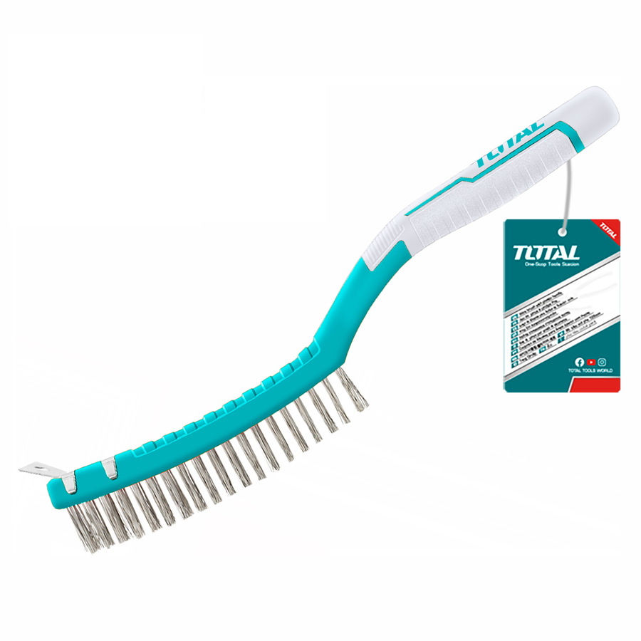 فرشاية سلك حديد 3 صف توتال