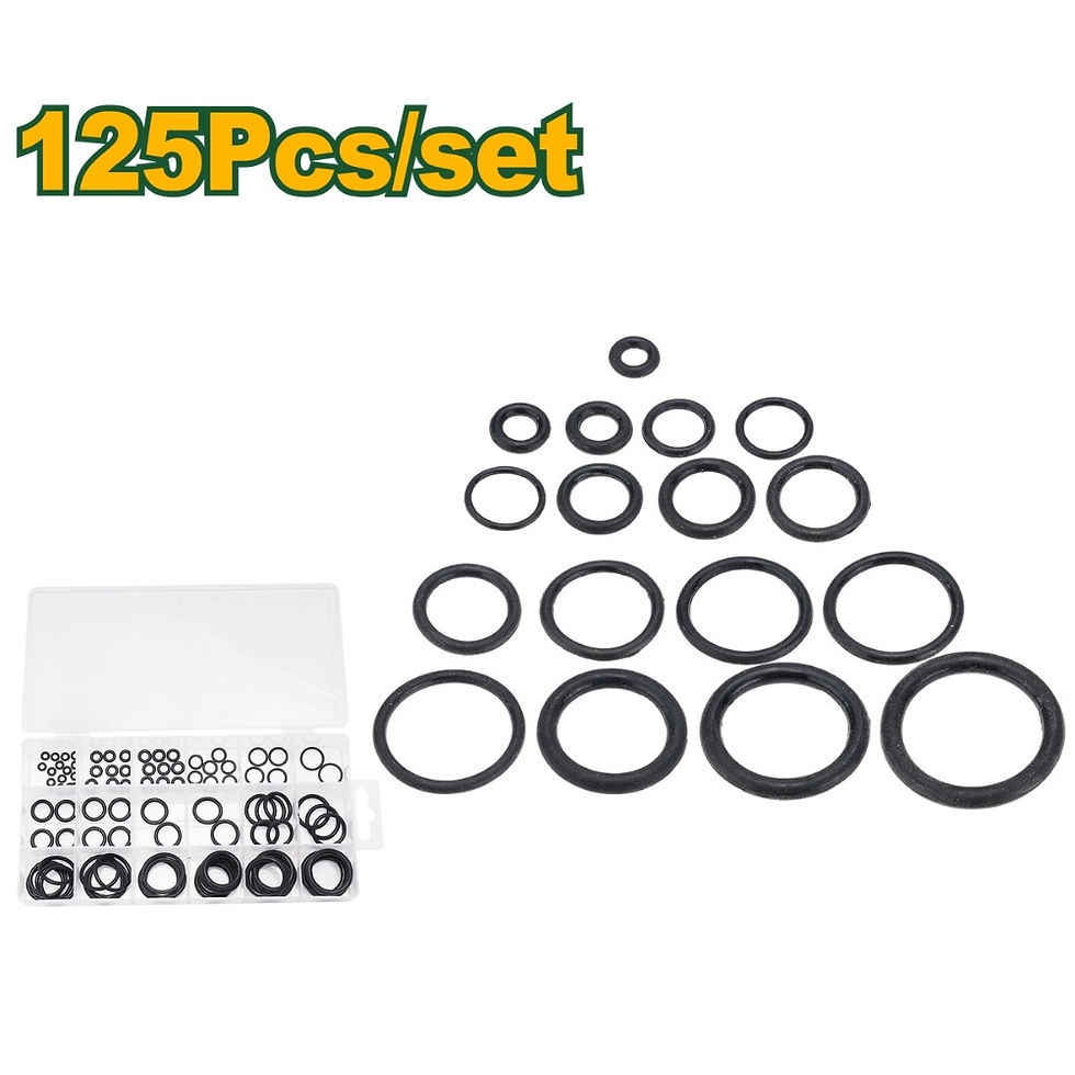 طقم حلقات (O Ring) مطاط 125 قطعة من جاديفر