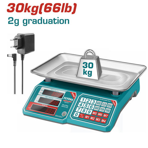ميزان 30 كيلو توتال TESA3301 — 2