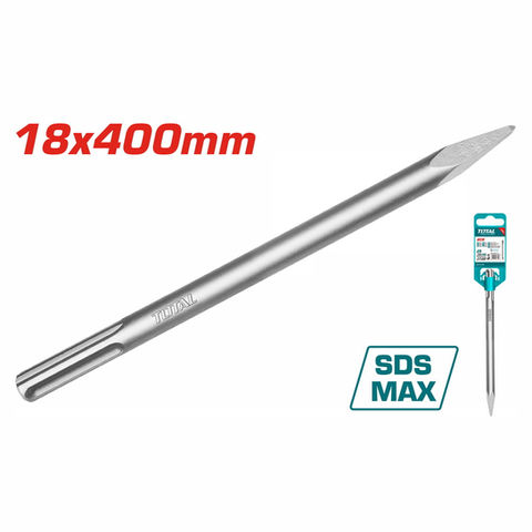 TOTAL SDS Max Pointed Chisel TAC1521182 — 2