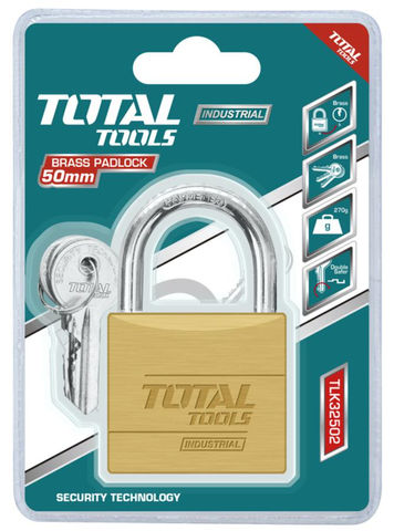 قفل نحاس 50 ملم توتال TLK32502 — 3
