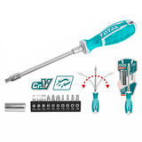 مفك فلكسبل 12 قطعة توتال THT250FL1206 — 1
