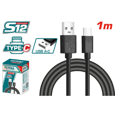 سلك شاحن تايب C طول 1 متر توتال TIUCC01 — 2