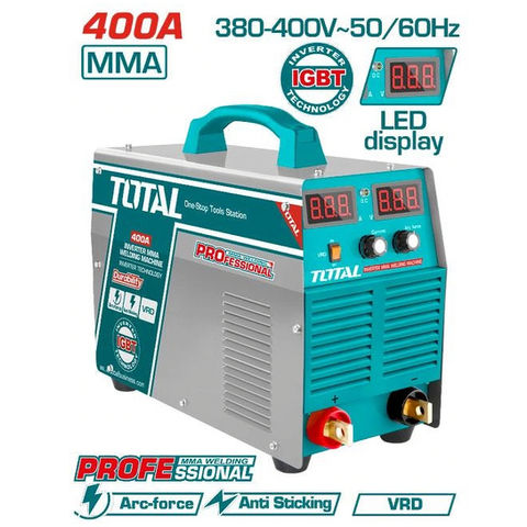 ماكينة لحام انفيرتر 400 أمبير 3 فاز توتال TW24003 — 2