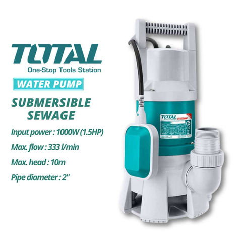 مضخة غاطسة 1000 واط توتال TWP810001 — 2