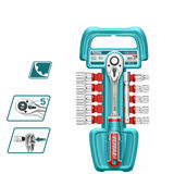 TOTAL Ratchet Socket Set THT14114126 — 1