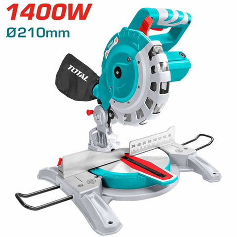 منشار ذيل زاوية 8 إنش 1400 واط توتال TS42142107 — 2