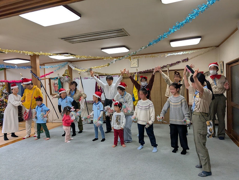 団行事 年末合同集会(クリスマス集会)