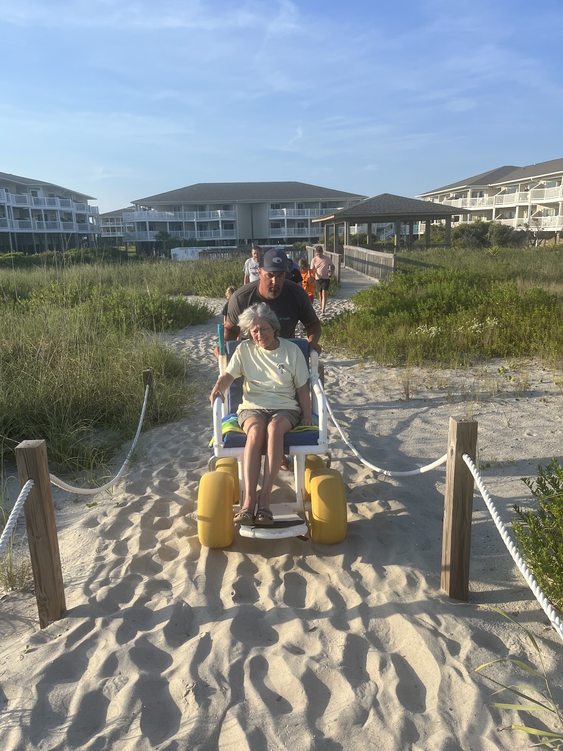 Oak Island Recreation Center vs Mr. Beach Rentals | Beach Wheelchairs in Oak Island"