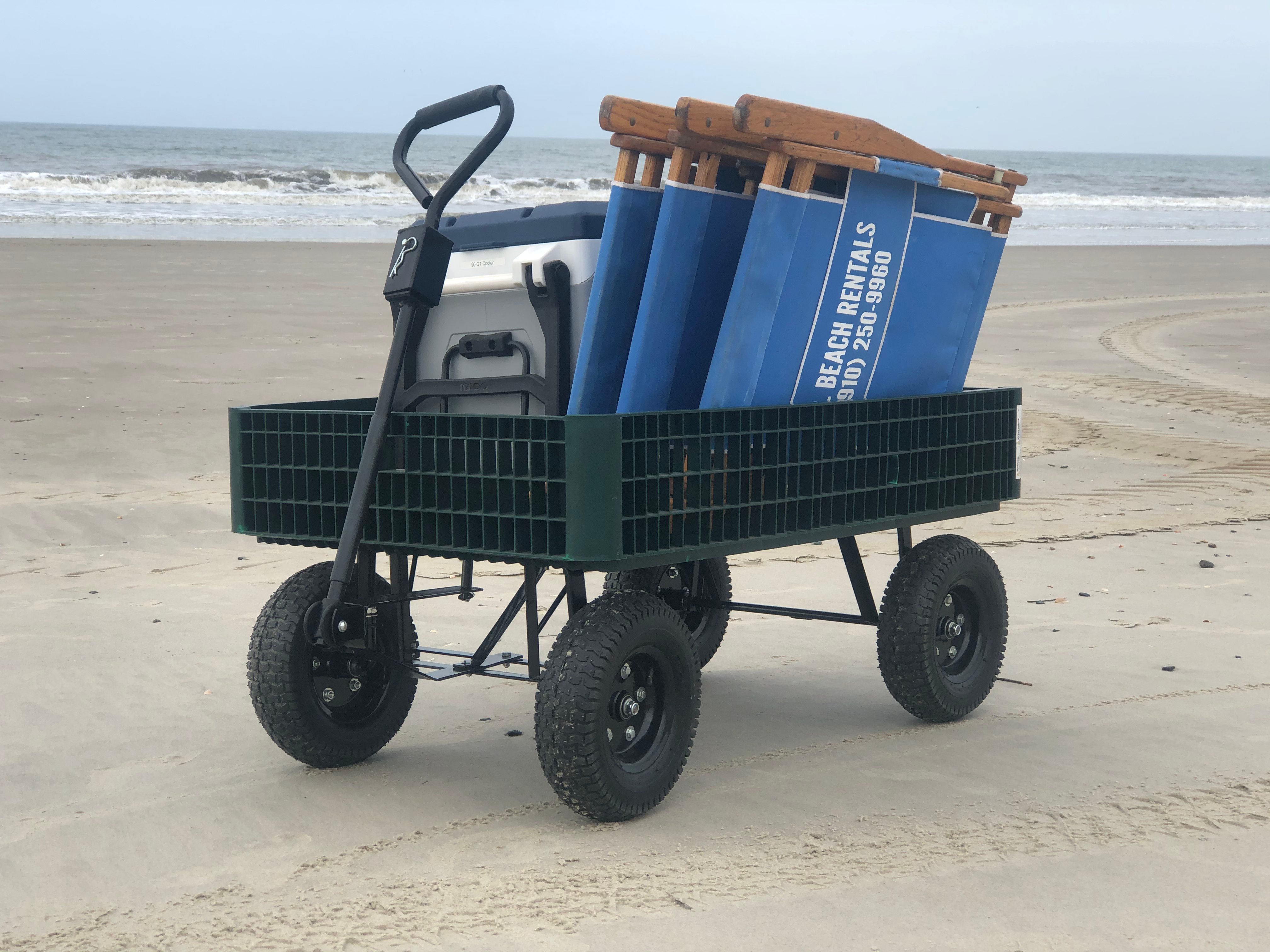 Julie's Rentals vs Mr. Beach Rentals | Beach Carts in Holden Beach"