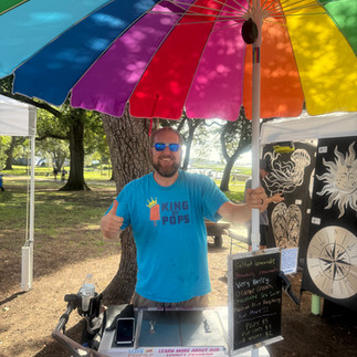 King of Pops at Sunset Beach Market in the Park