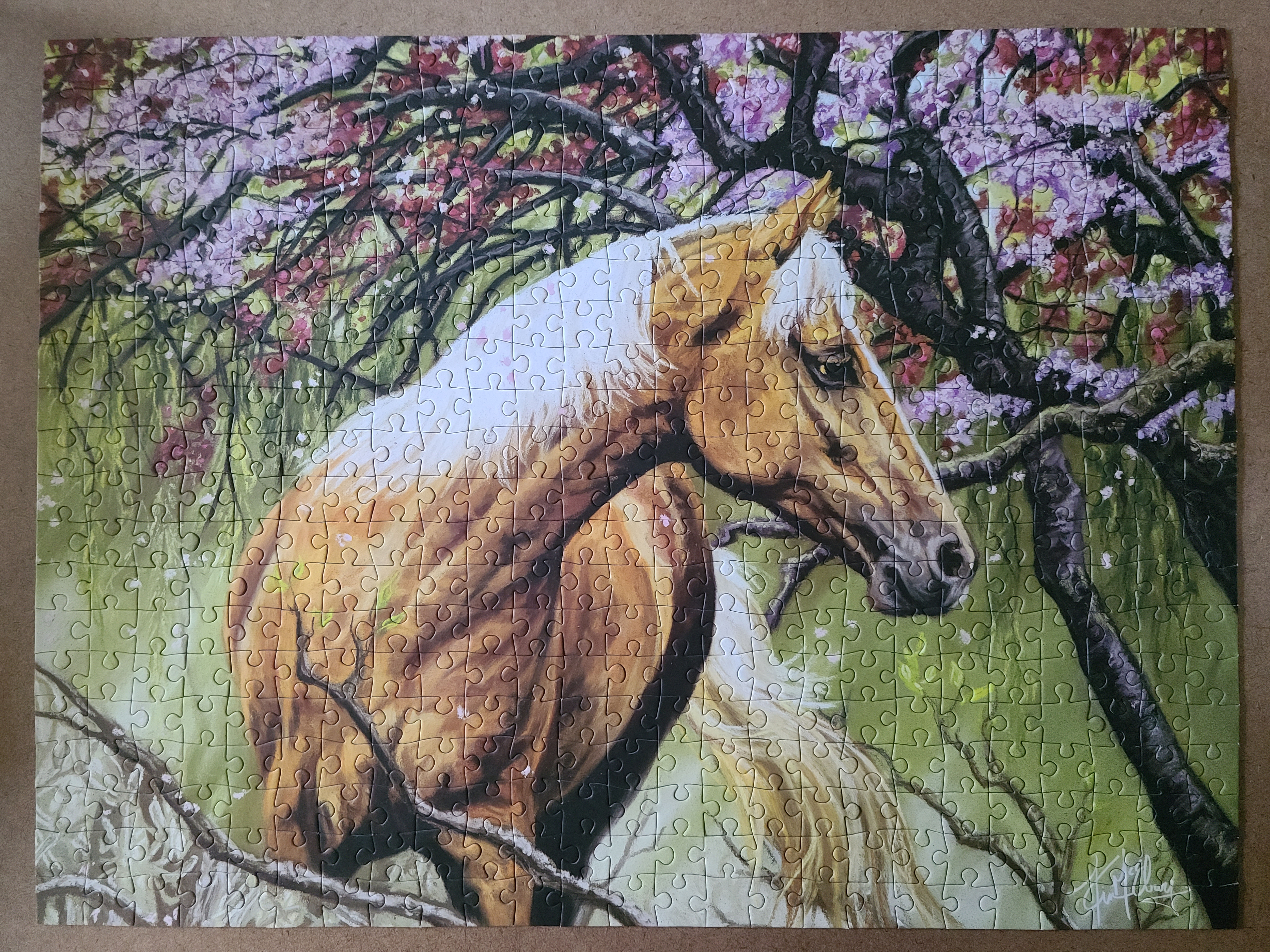 500 pieces Horse puzzle Kim McElroy
