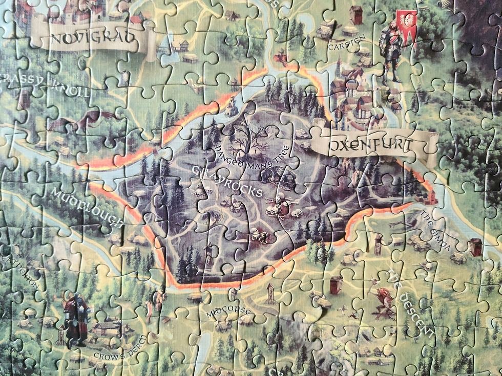 Thumbnail: 1000 Pieces Witcher - Wild Hunt World Map
