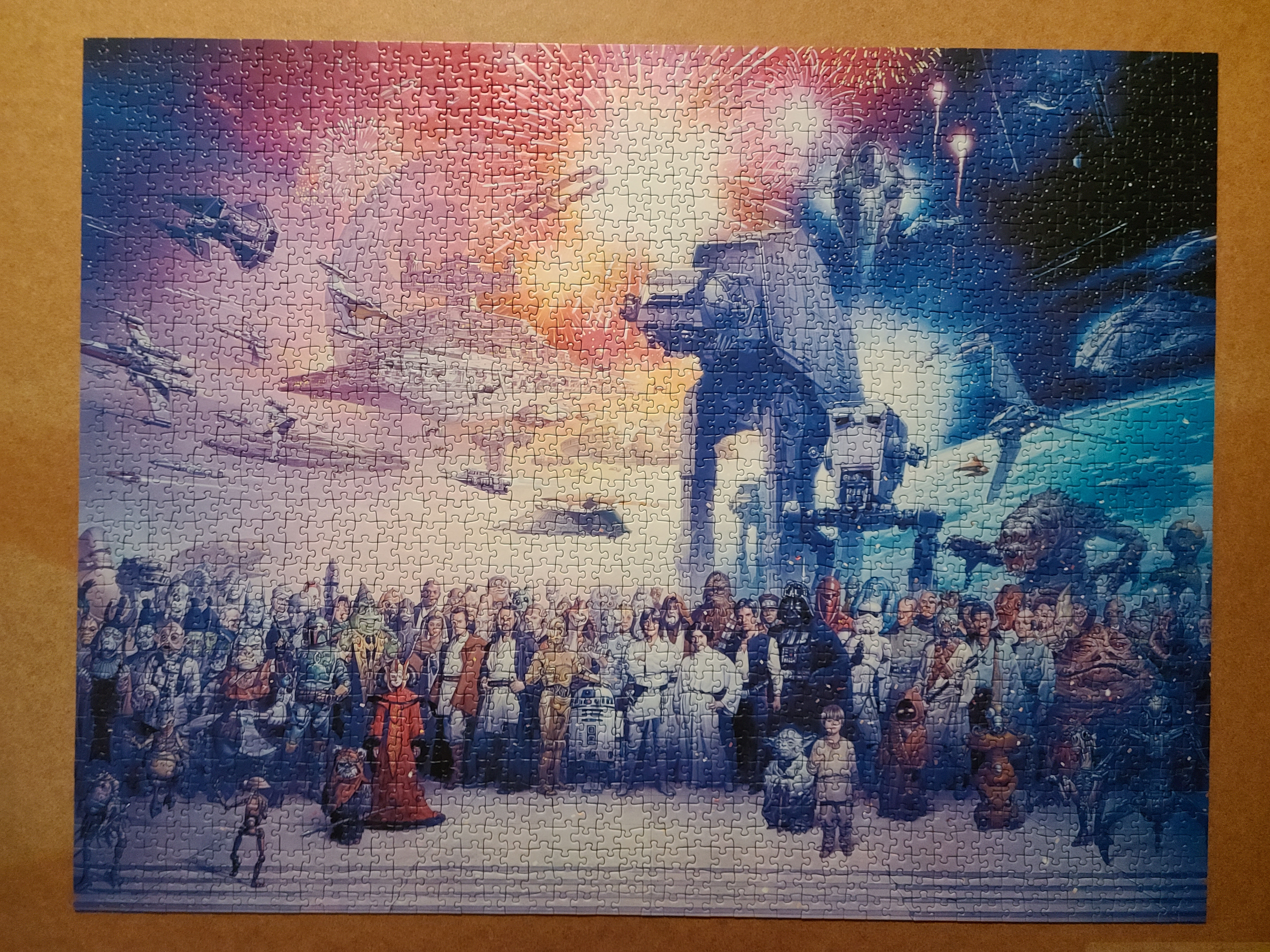 2000 Pieces Star Wars Universe Puzzle
