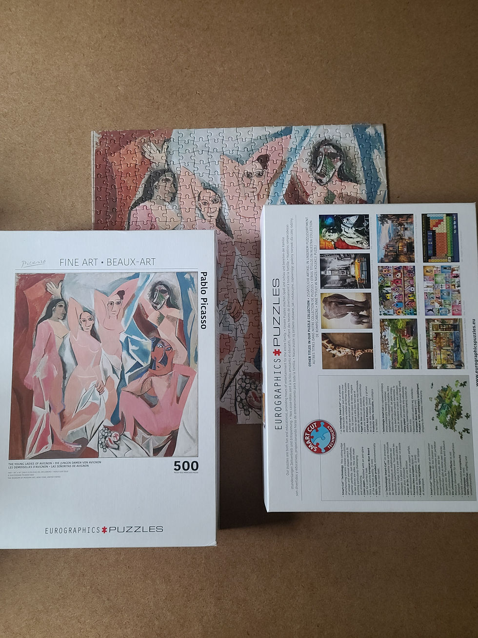 Thumbnail: 500 pieces Pablo Picasso The Young Ladies of Avignon