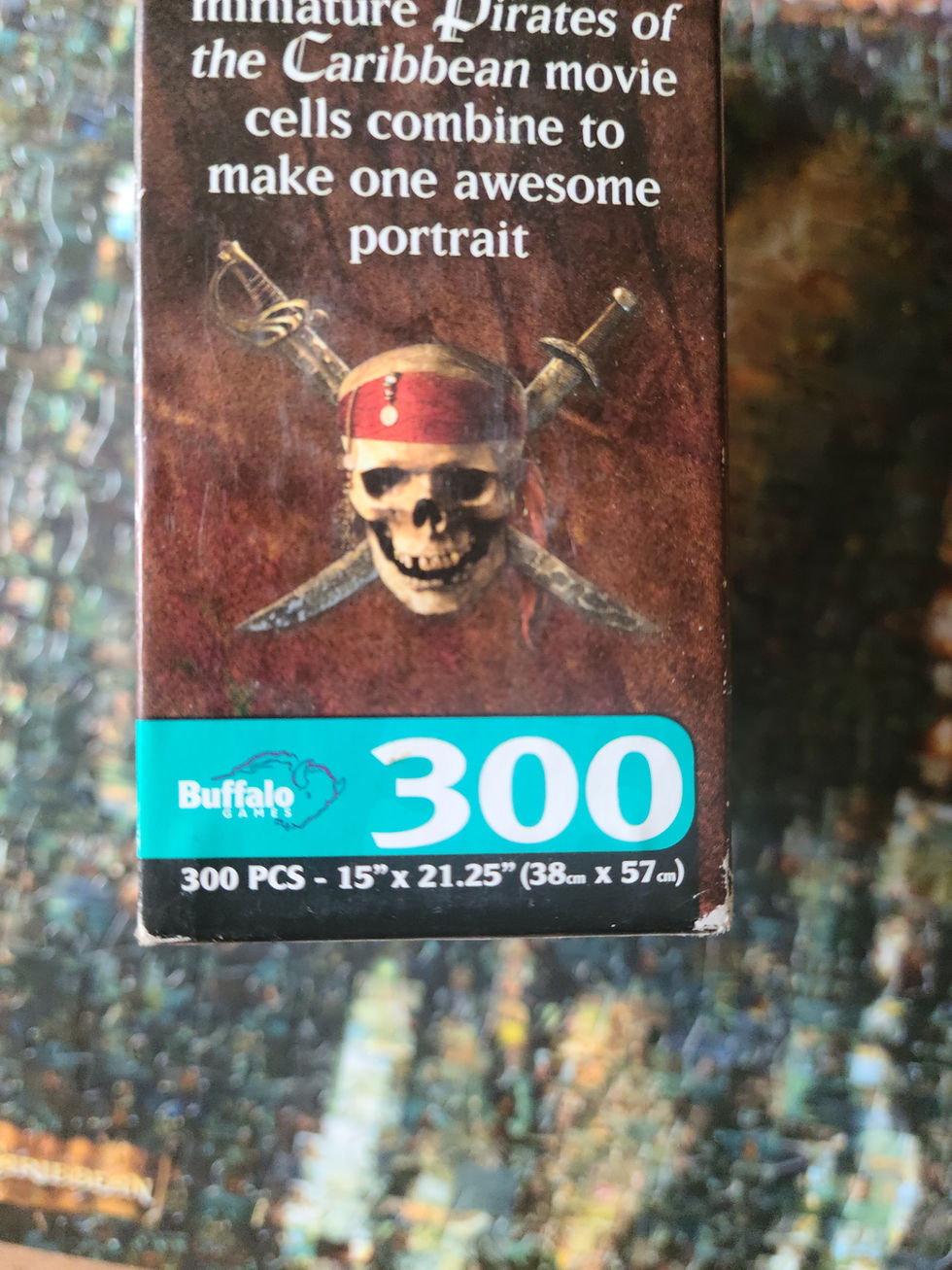 Thumbnail: 300 pieces Jack Sparrow photomosaic