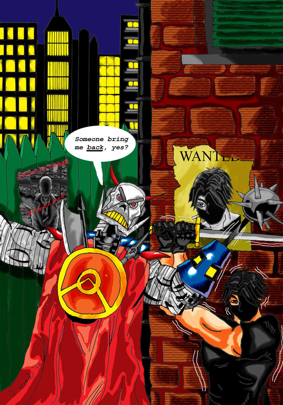 The Saviour vs Death's Head