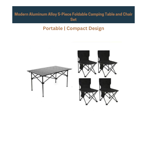 Thumbnail: camping table and chair set
