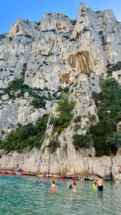 Calanque d'En Vau at the Calanques National Park in the South of France