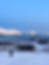 The winter landscape of Tromsø Norway covered in snow