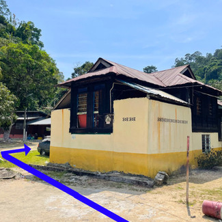 Directions to get to a hidden beach on Pangkor Island in Malaysia