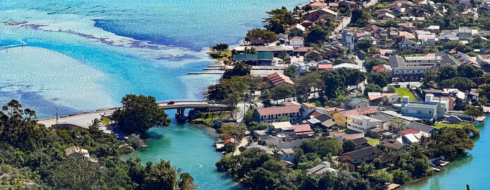 Trilha Do Dolmén Da Oração (Dolmén of Prayer Trail) on Santa Catarina Island in Florianópolis Brazil