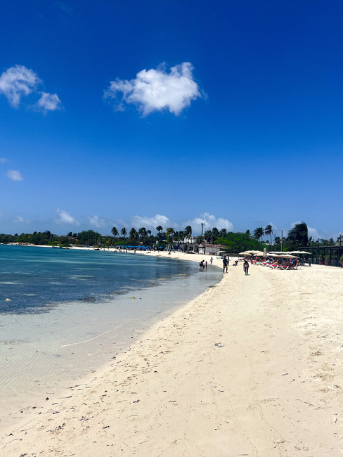 Surfside beach in Aruba
