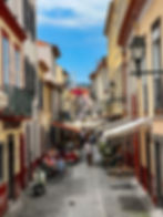 Funchal old town (zona velha) on Madeira Island