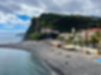 Ponta do Sol beach on Madeira Island