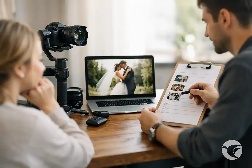 How to Choose a Wedding Videographer in 9 Steps
