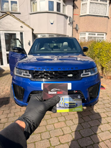 Range Rover SVR Tracker and immobiliser