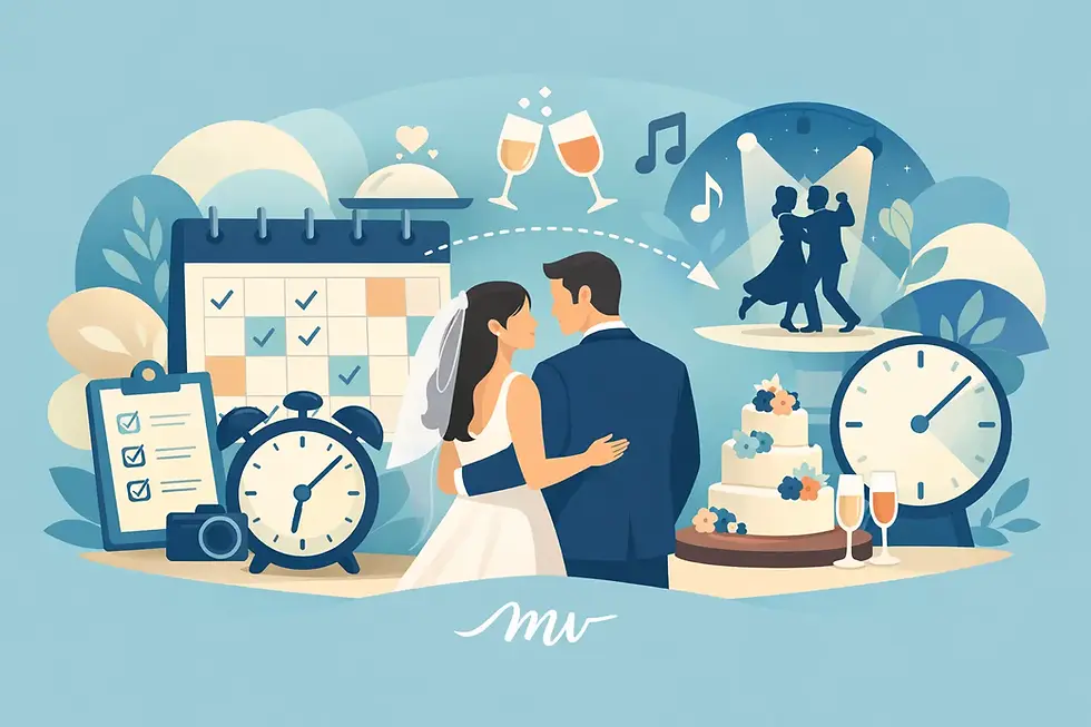 How to Plan a Stress Free Reception Timeline