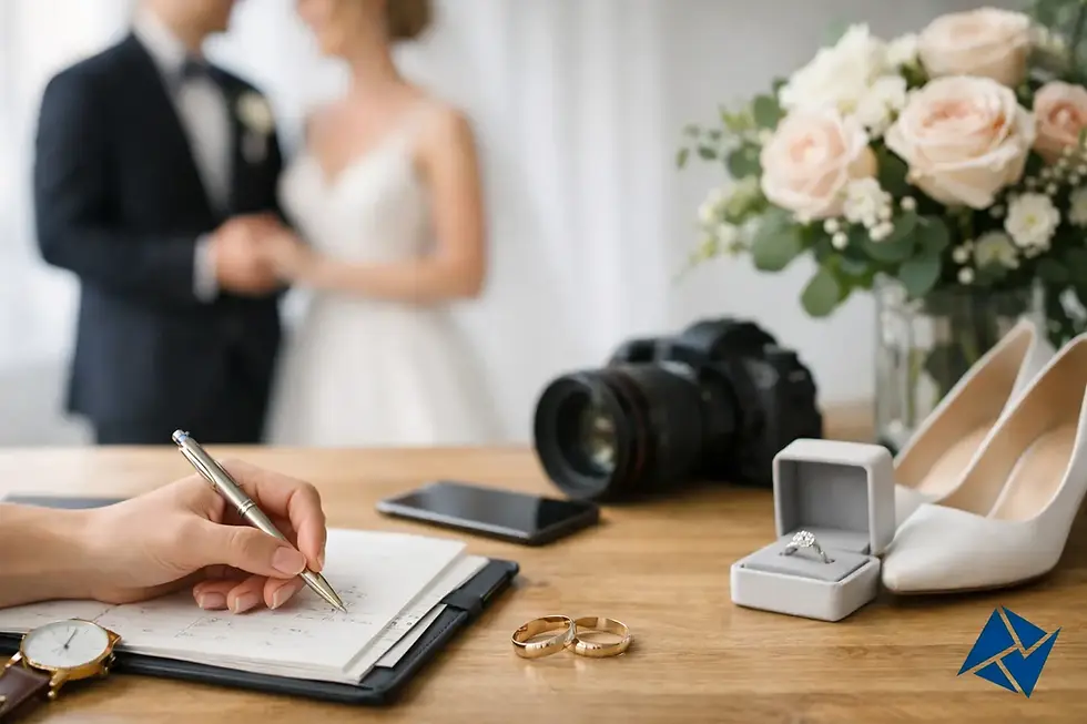 Wedding Timeline Coordination Example That Works